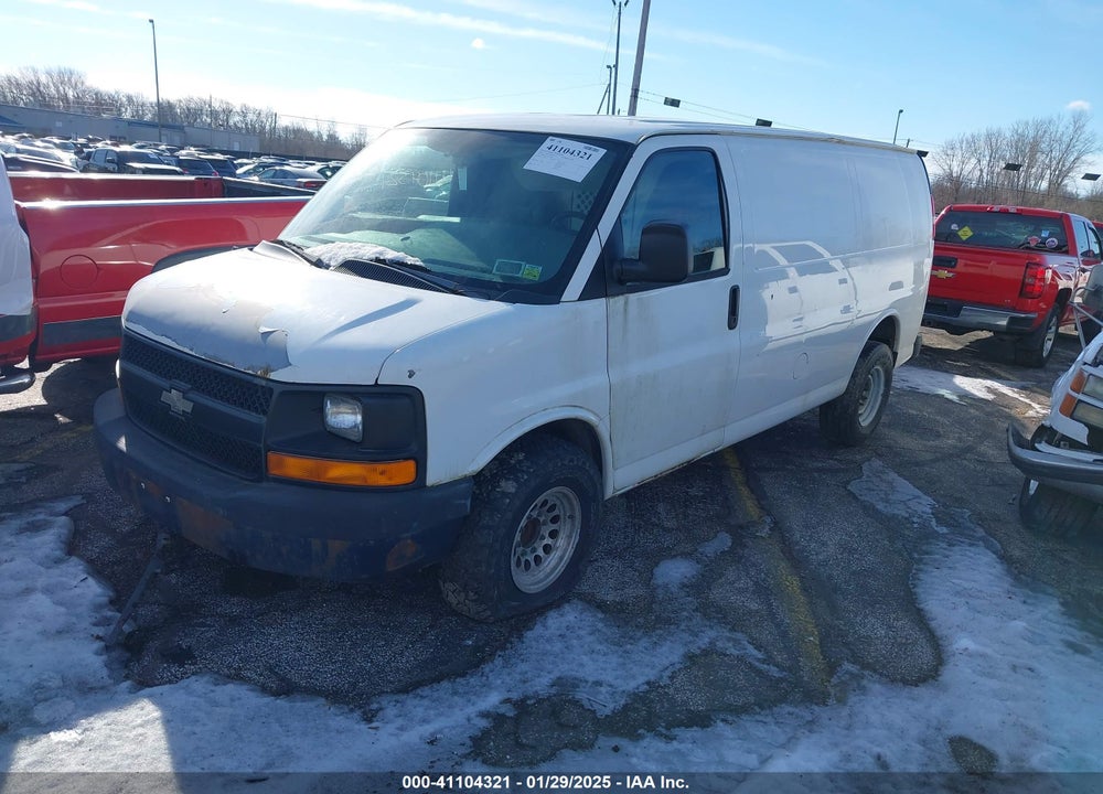 2010 CHEVROLET EXPRESS 2500 WORK VAN VIN: 1GCZGFDA5A1136533