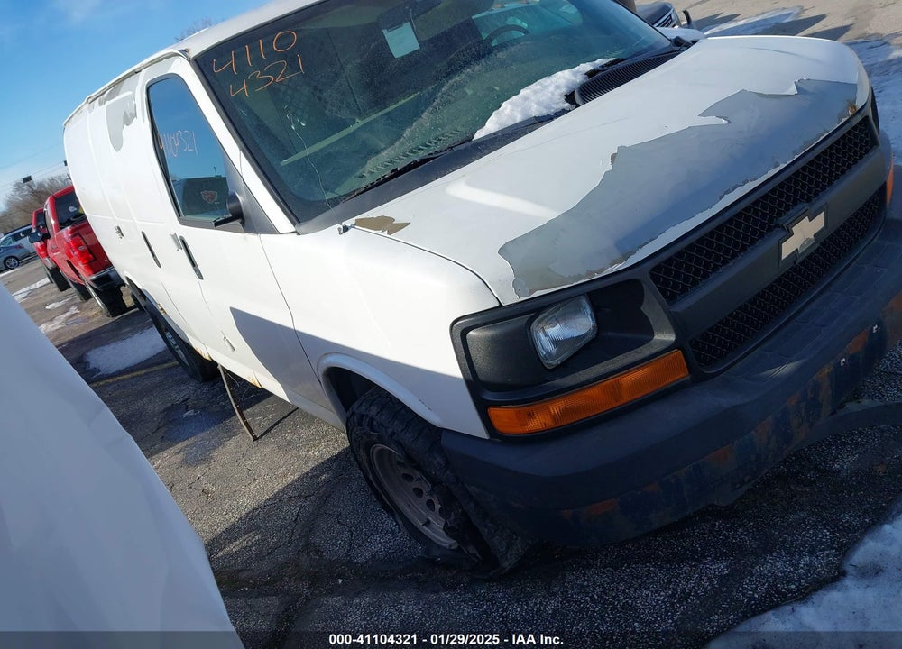 2010 CHEVROLET EXPRESS 2500 WORK VAN VIN: 1GCZGFDA5A1136533
