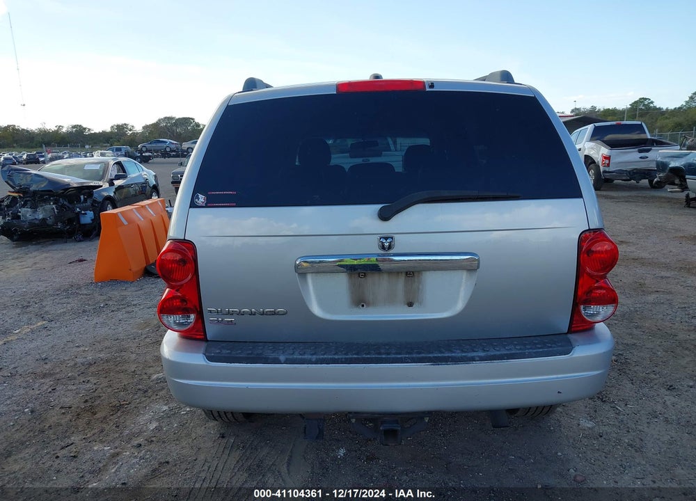 2005 DODGE DURANGO SLT VIN: 1D4HD48N25F615879