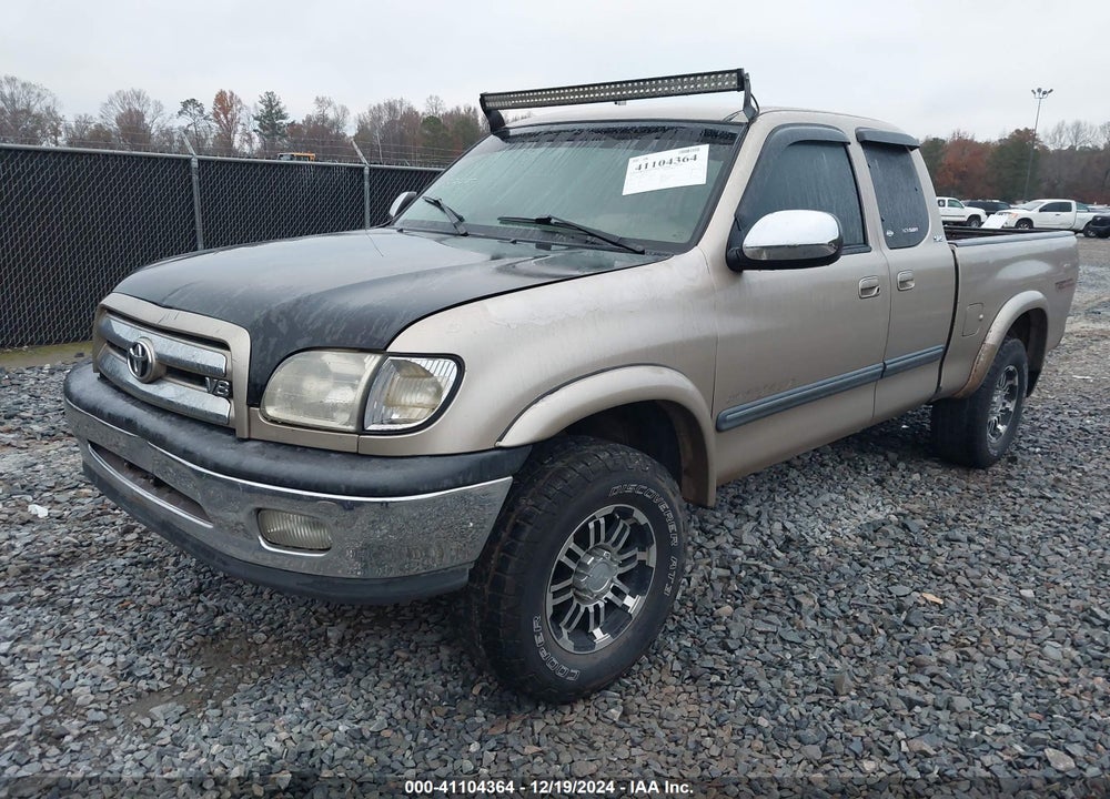 2003 TOYOTA TUNDRA SR5 V8 VIN: 5TBRT34163S358345