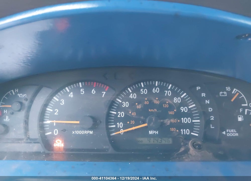 2003 TOYOTA TUNDRA SR5 V8 VIN: 5TBRT34163S358345