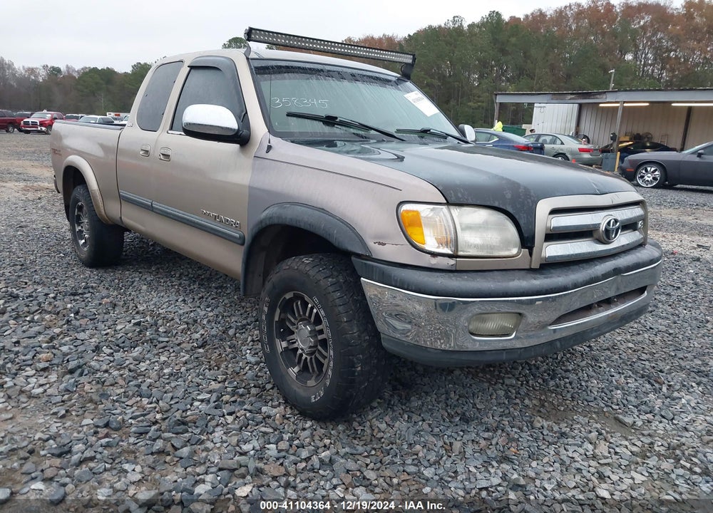 2003 TOYOTA TUNDRA SR5 V8 VIN: 5TBRT34163S358345