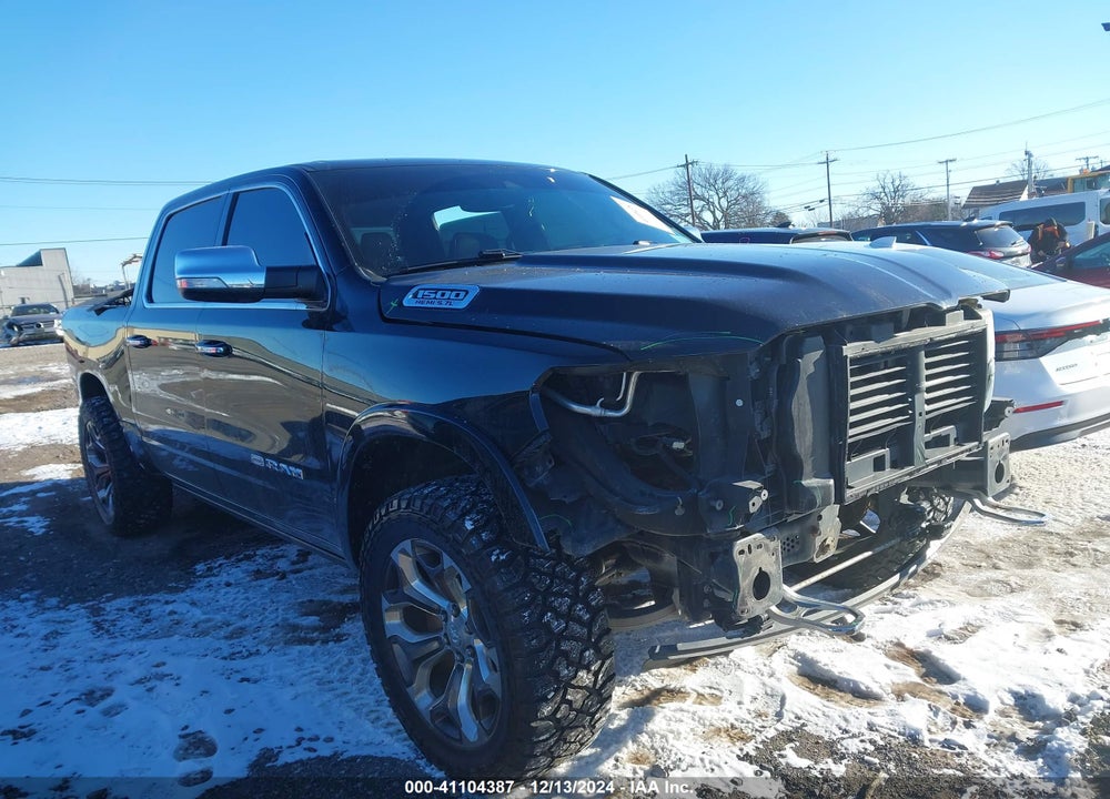 2019 RAM 1500 LONGHORN 4X4 5'7 BOX VIN: 1C6SRFKT1KN831142
