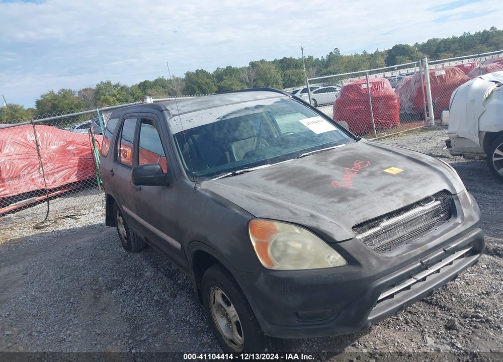 2002 HONDA CR-V LX VIN: SHSRD68462U001883