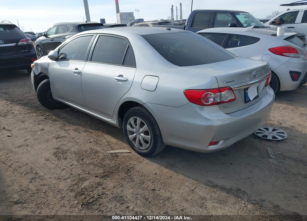2011 TOYOTA COROLLA LE VIN: JTDBU4EE0BJ096878