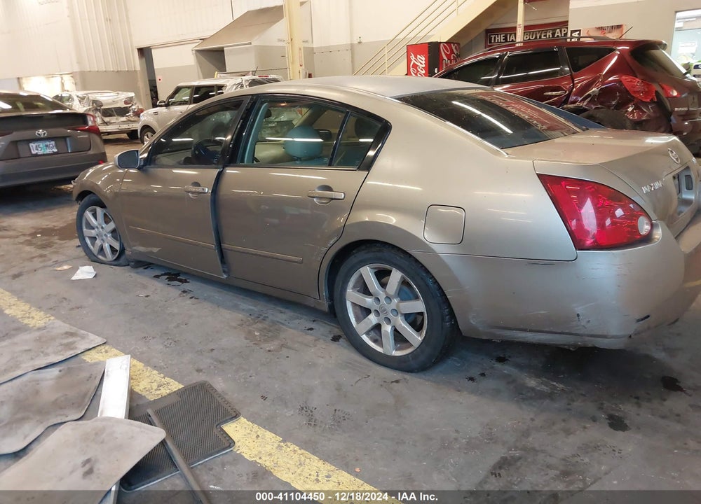 2004 NISSAN MAXIMA 3.5 SL VIN: 1N4BA41E14C844114