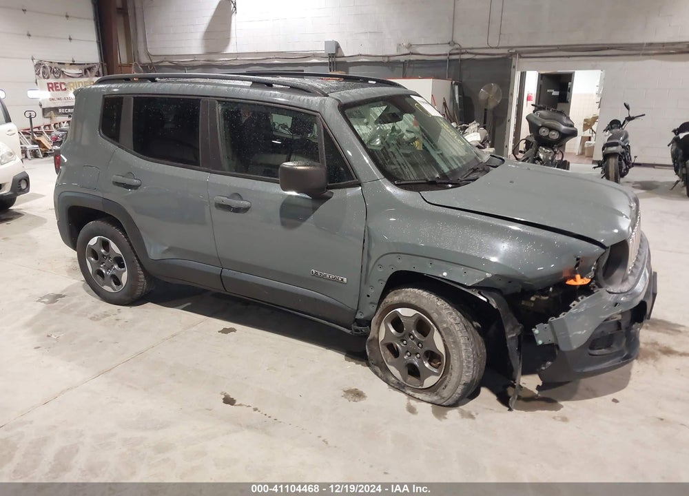2017 JEEP RENEGADE SPORT 4X4 VIN: ZACCJBAB7HPE75981