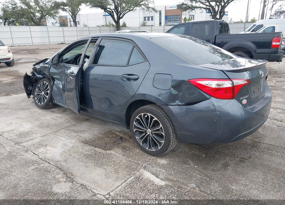 2015 TOYOTA COROLLA S PLUS VIN: 2T1BURHE7FC291984