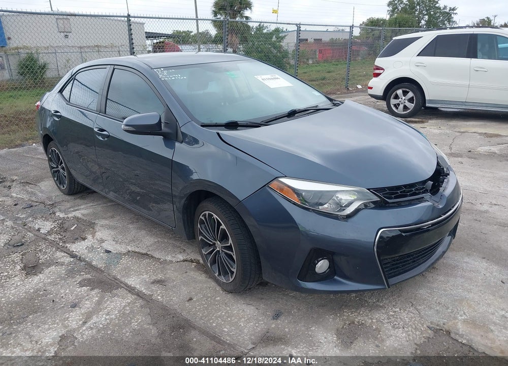 2015 TOYOTA COROLLA S PLUS VIN: 2T1BURHE7FC291984