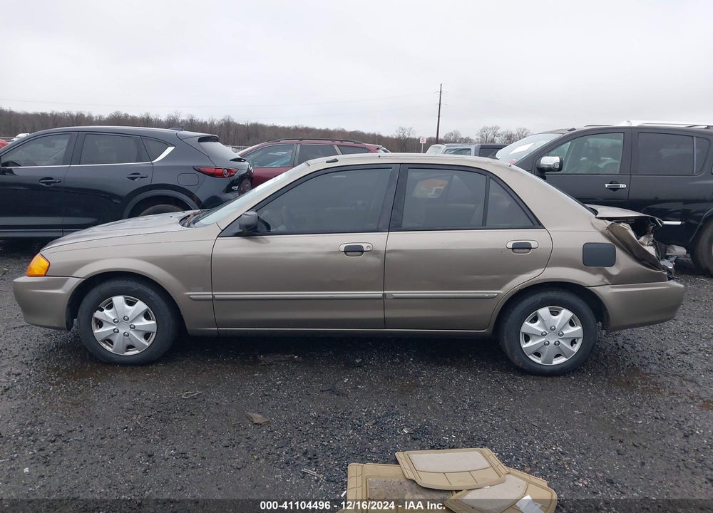 2000 MAZDA PROTEGE DX/LX VIN: JM1BJ2222Y0201958