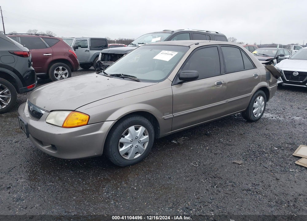 2000 MAZDA PROTEGE DX/LX VIN: JM1BJ2222Y0201958
