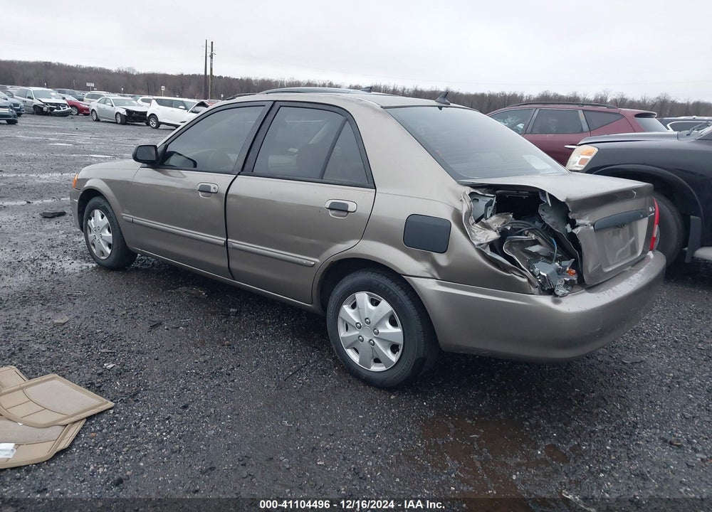 2000 MAZDA PROTEGE DX/LX VIN: JM1BJ2222Y0201958
