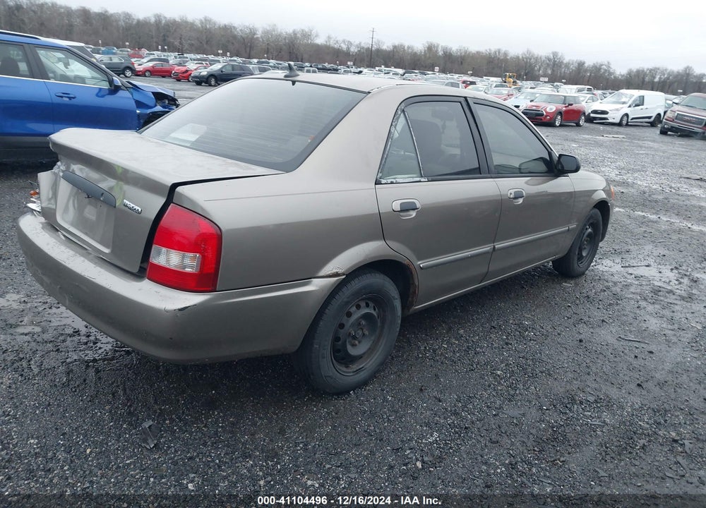 2000 MAZDA PROTEGE DX/LX VIN: JM1BJ2222Y0201958