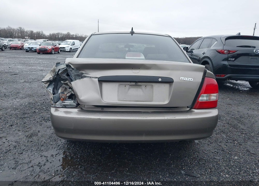2000 MAZDA PROTEGE DX/LX VIN: JM1BJ2222Y0201958