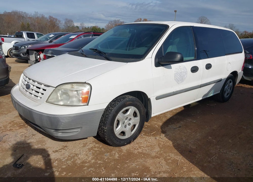 2007 FORD FREESTAR CARGO VIN: 2FTZA54237BA31801
