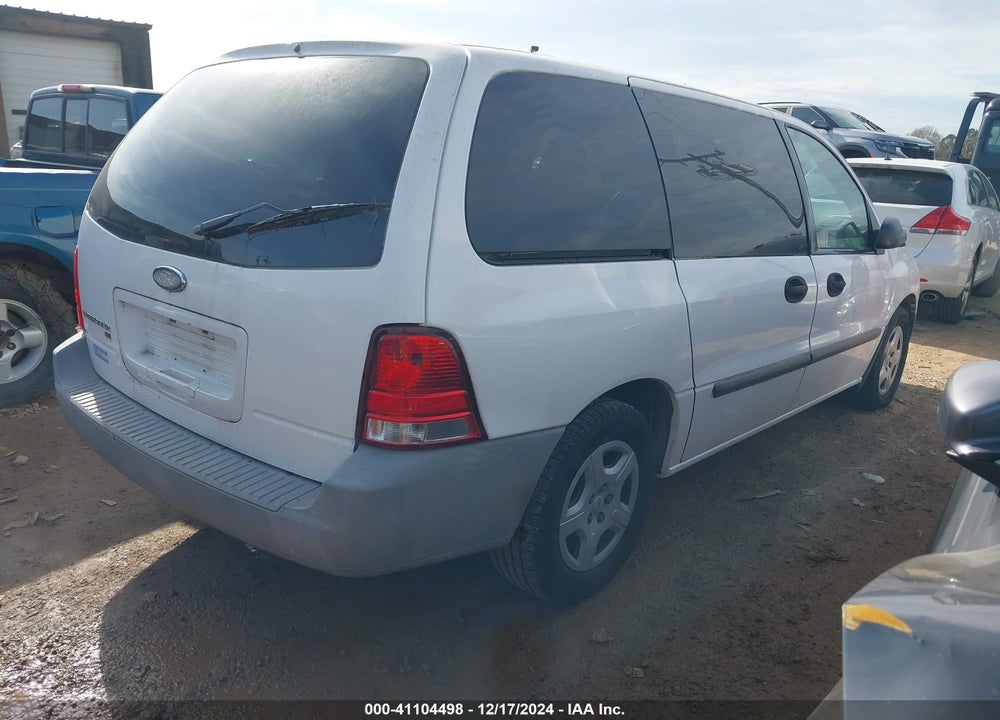 2007 FORD FREESTAR CARGO VIN: 2FTZA54237BA31801