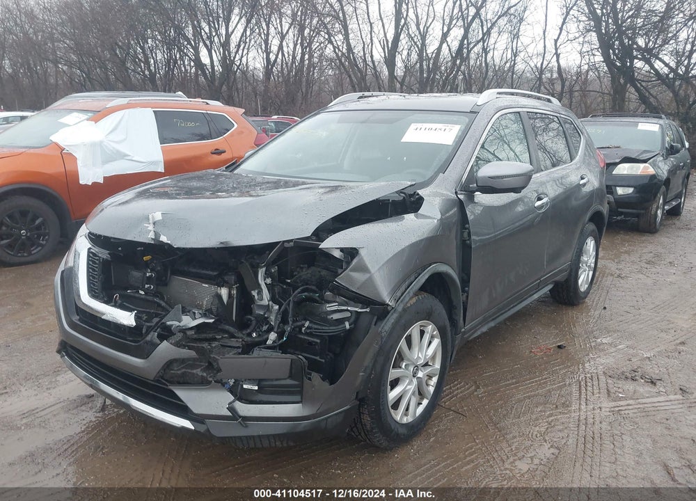 2017 NISSAN ROGUE SV VIN: KNMAT2MV0HP614420
