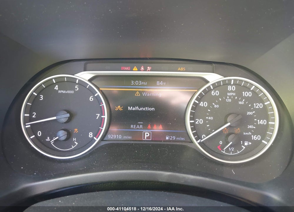 2022 NISSAN SENTRA VIN: 3N1AB8CVXNY206561