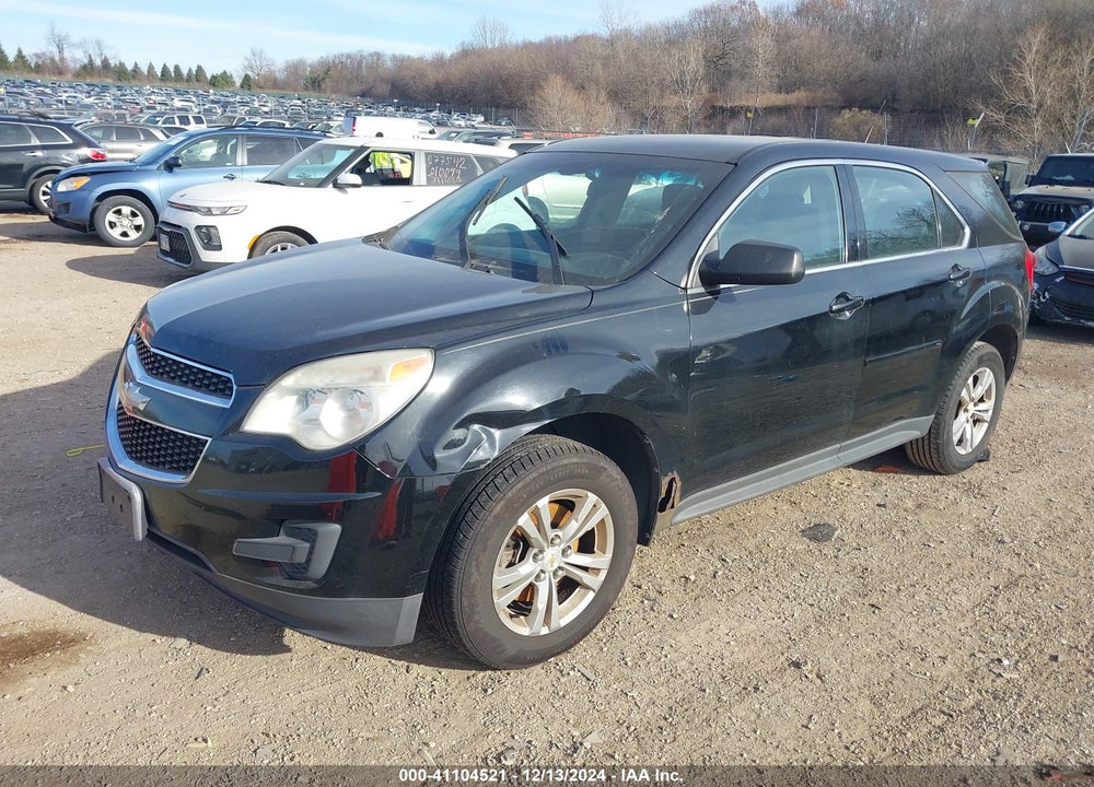 2011 CHEVROLET EQUINOX LS VIN: 2CNALBEC9B6214131