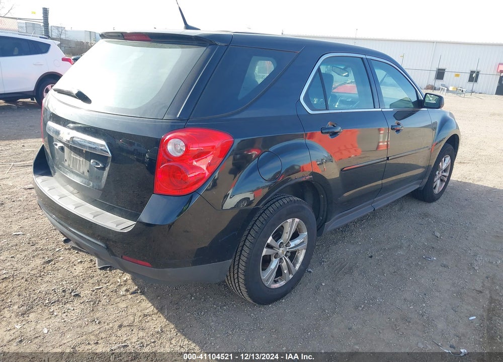 2011 CHEVROLET EQUINOX LS VIN: 2CNALBEC9B6214131
