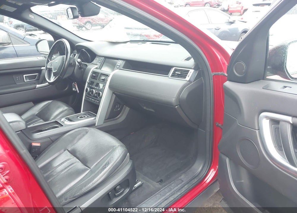 2016 LAND ROVER DISCOVERY SPORT HSE VIN: SALCR2BG6GH554351