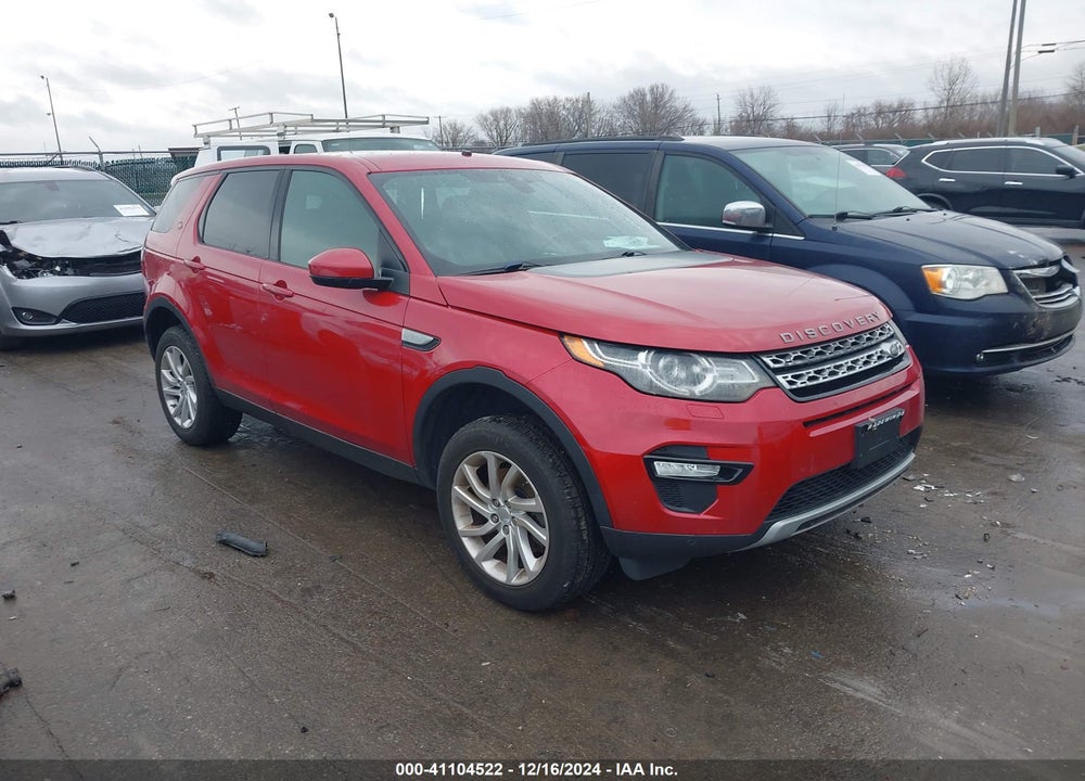 2016 LAND ROVER DISCOVERY SPORT HSE VIN: SALCR2BG6GH554351