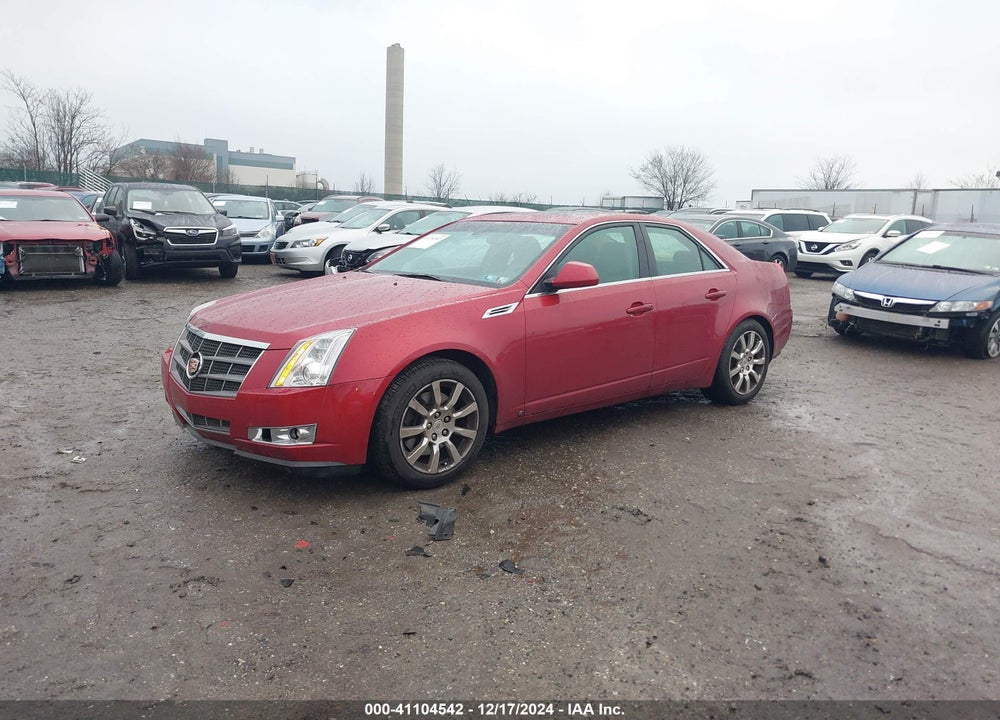 2008 CADILLAC CTS STANDARD VIN: 1G6DT57V280185027
