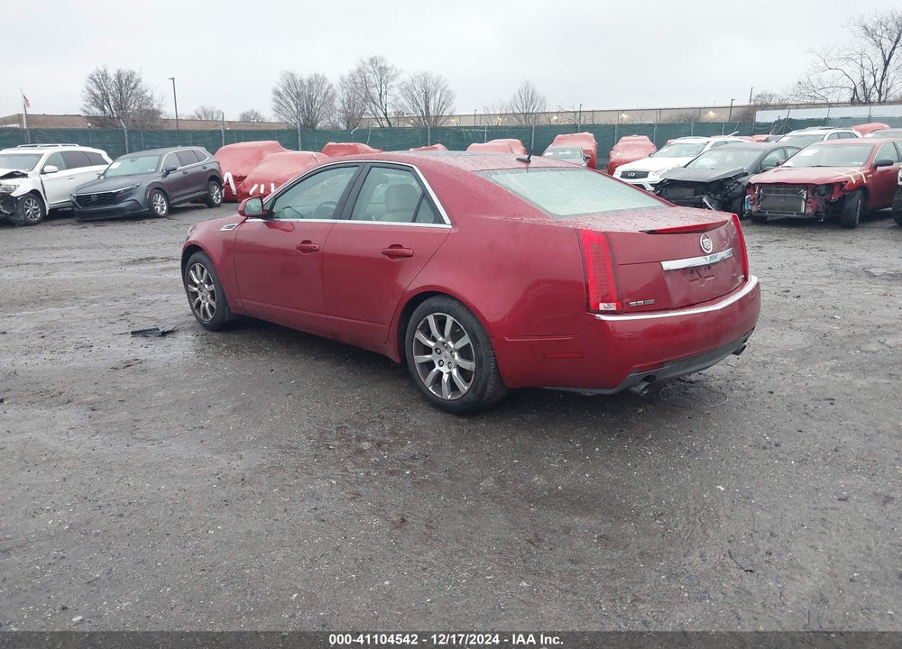 2008 CADILLAC CTS STANDARD VIN: 1G6DT57V280185027