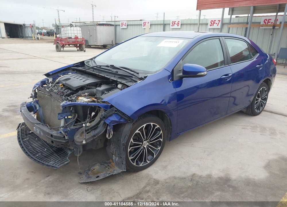 2015 TOYOTA COROLLA VIN: 2T1BURHE2FC461040