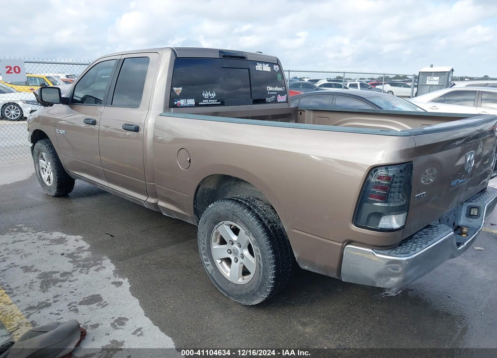 2009 DODGE RAM 1500 SLT/SPORT/TRX VIN: 1D3HB18P69S743100