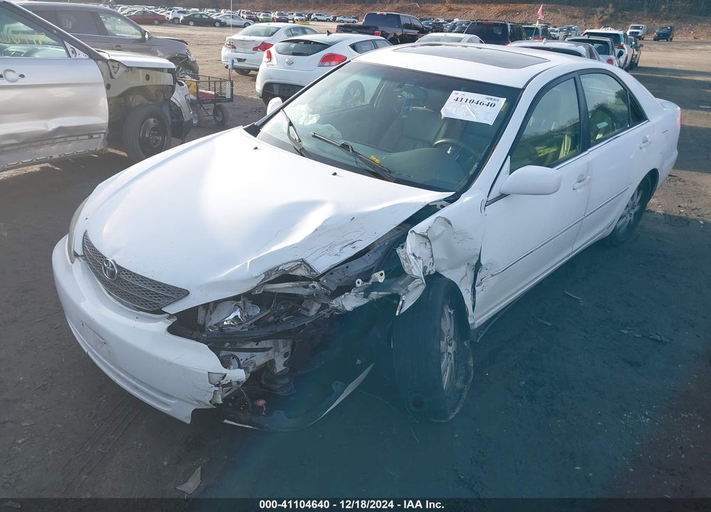 2002 TOYOTA CAMRY XLE V6 VIN: 4T1BF30K22U503708