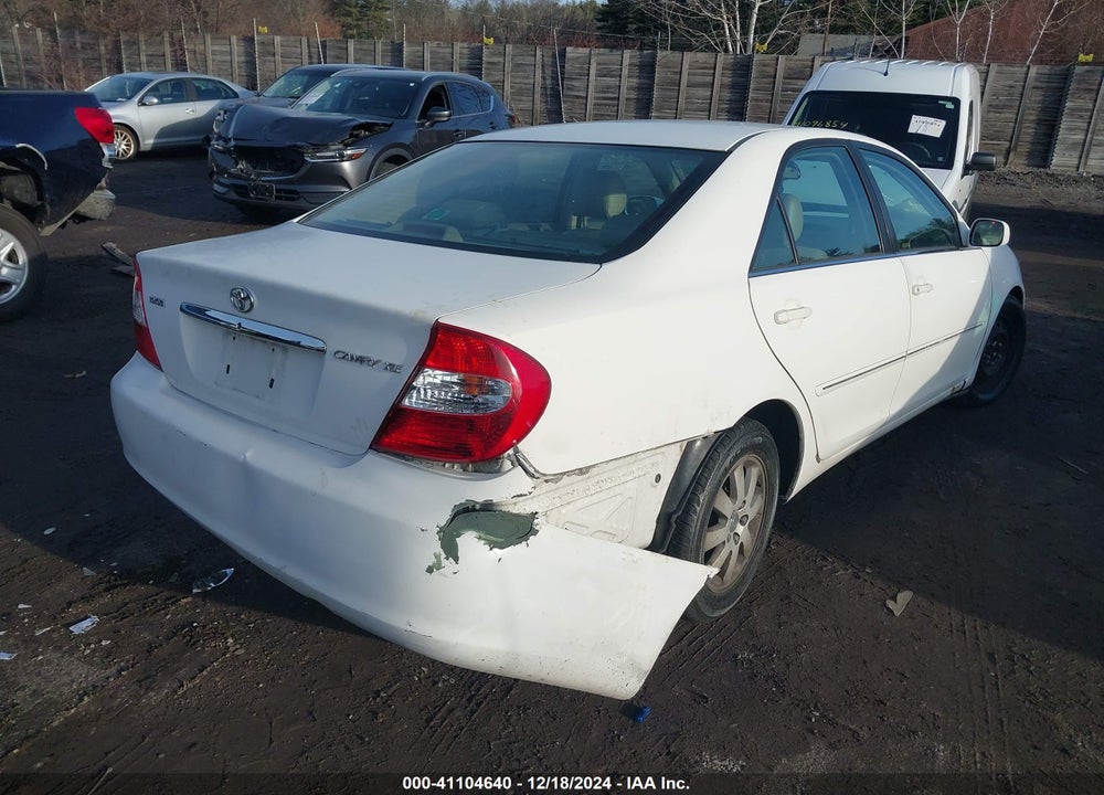 2002 TOYOTA CAMRY XLE V6 VIN: 4T1BF30K22U503708