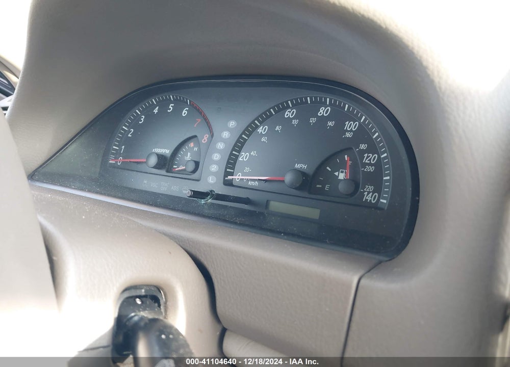 2002 TOYOTA CAMRY XLE V6 VIN: 4T1BF30K22U503708