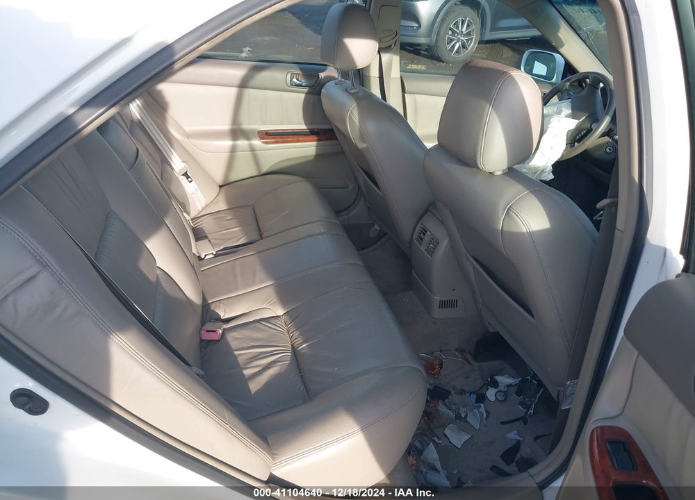 2002 TOYOTA CAMRY XLE V6 VIN: 4T1BF30K22U503708
