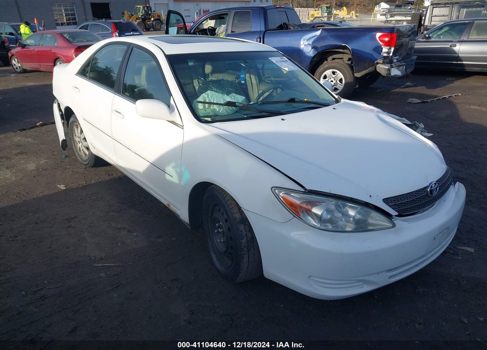2002 TOYOTA CAMRY XLE V6 VIN: 4T1BF30K22U503708