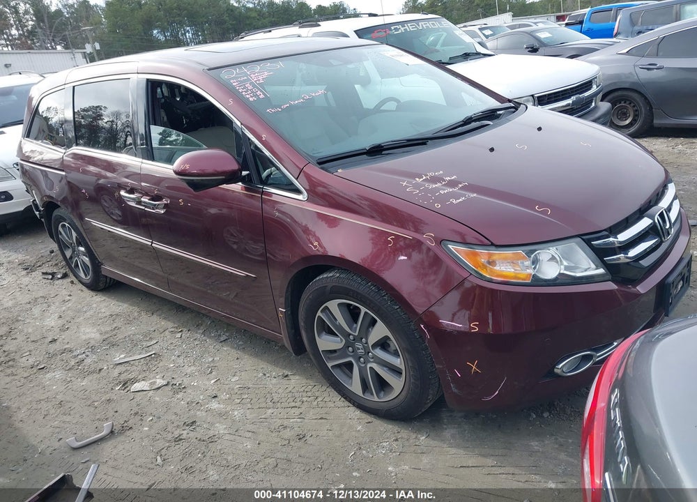 2016 HONDA ODYSSEY TOURING/TOURING ELITE VIN: 5FNRL5H91GB110100
