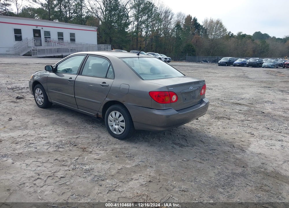 2003 TOYOTA COROLLA LE VIN: 1NXBR32E83Z044572
