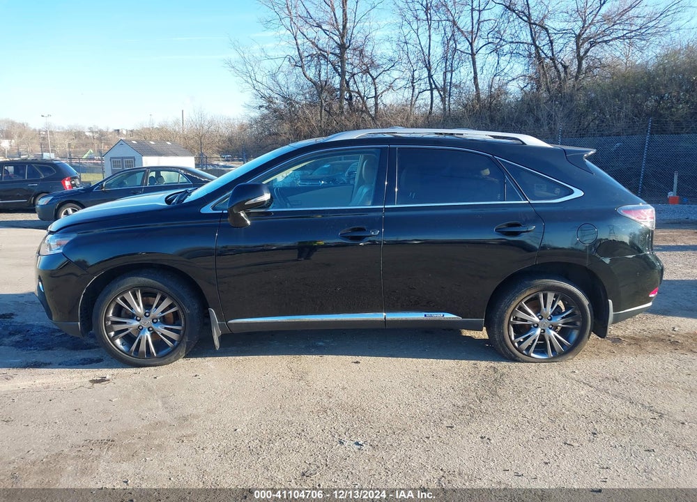2013 LEXUS RX 450H VIN: JTJBC1BA6D2447547