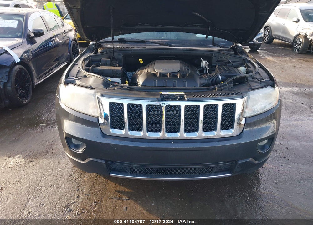 2011 JEEP GRAND CHEROKEE OVERLAND VIN: 1J4RR6GT5BC560267
