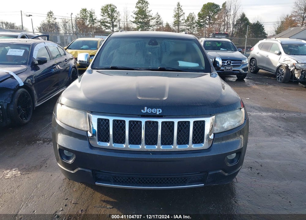 2011 JEEP GRAND CHEROKEE OVERLAND VIN: 1J4RR6GT5BC560267