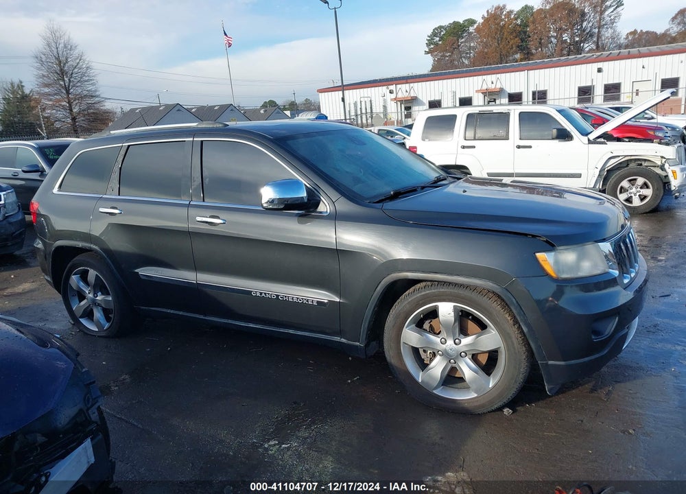 2011 JEEP GRAND CHEROKEE OVERLAND VIN: 1J4RR6GT5BC560267