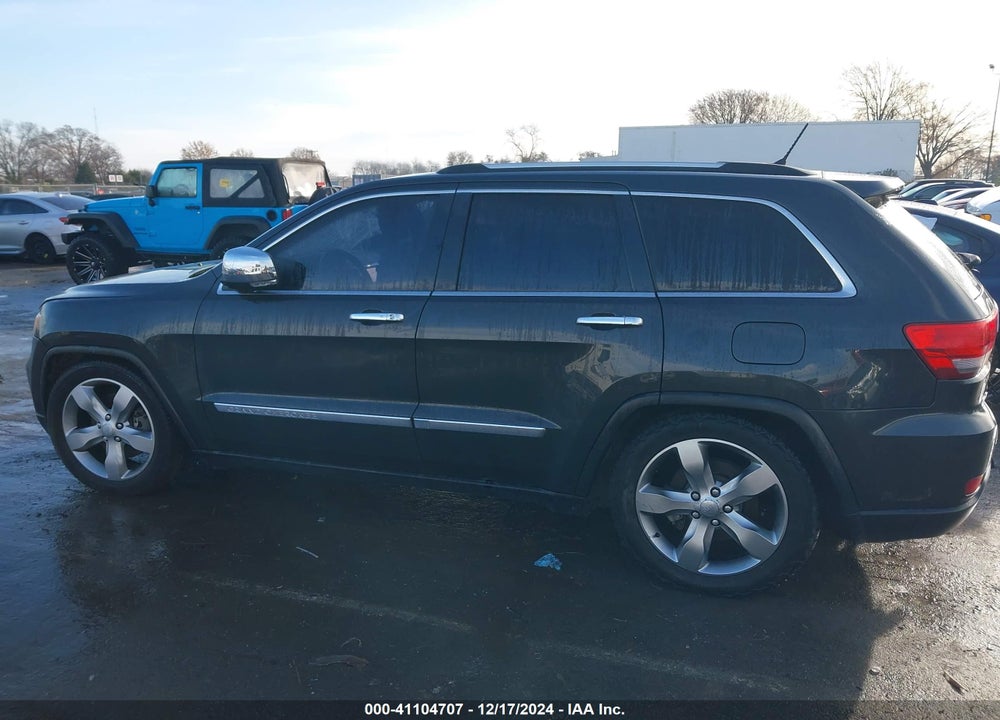 2011 JEEP GRAND CHEROKEE OVERLAND VIN: 1J4RR6GT5BC560267