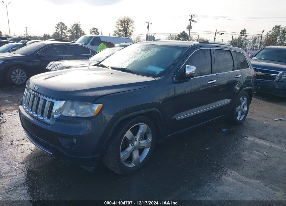 2011 JEEP GRAND CHEROKEE OVERLAND VIN: 1J4RR6GT5BC560267