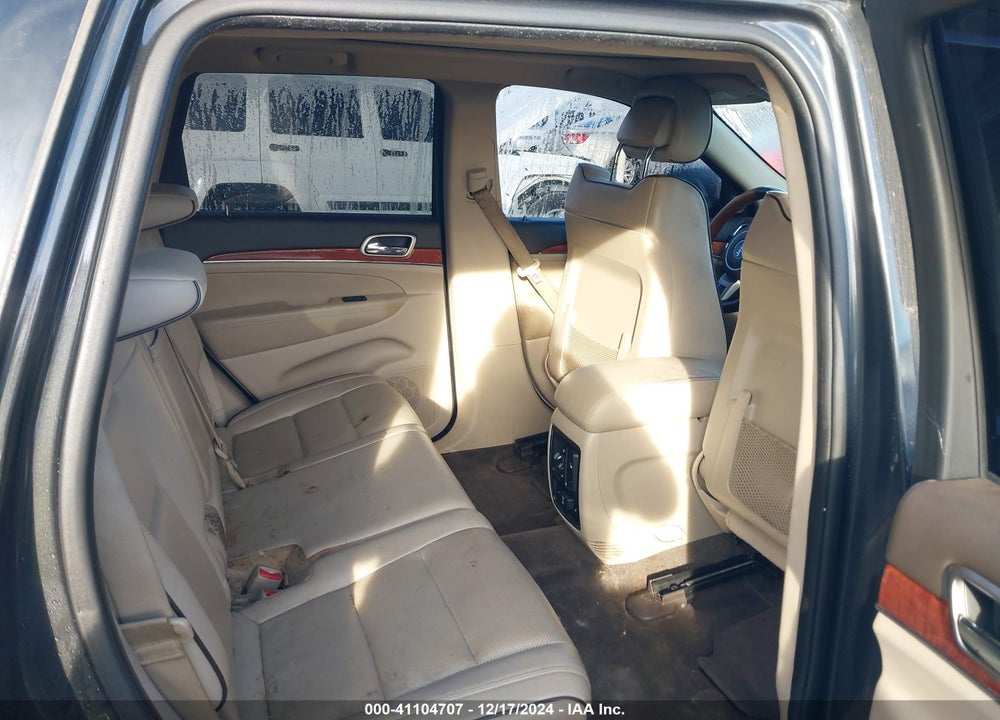 2011 JEEP GRAND CHEROKEE OVERLAND VIN: 1J4RR6GT5BC560267