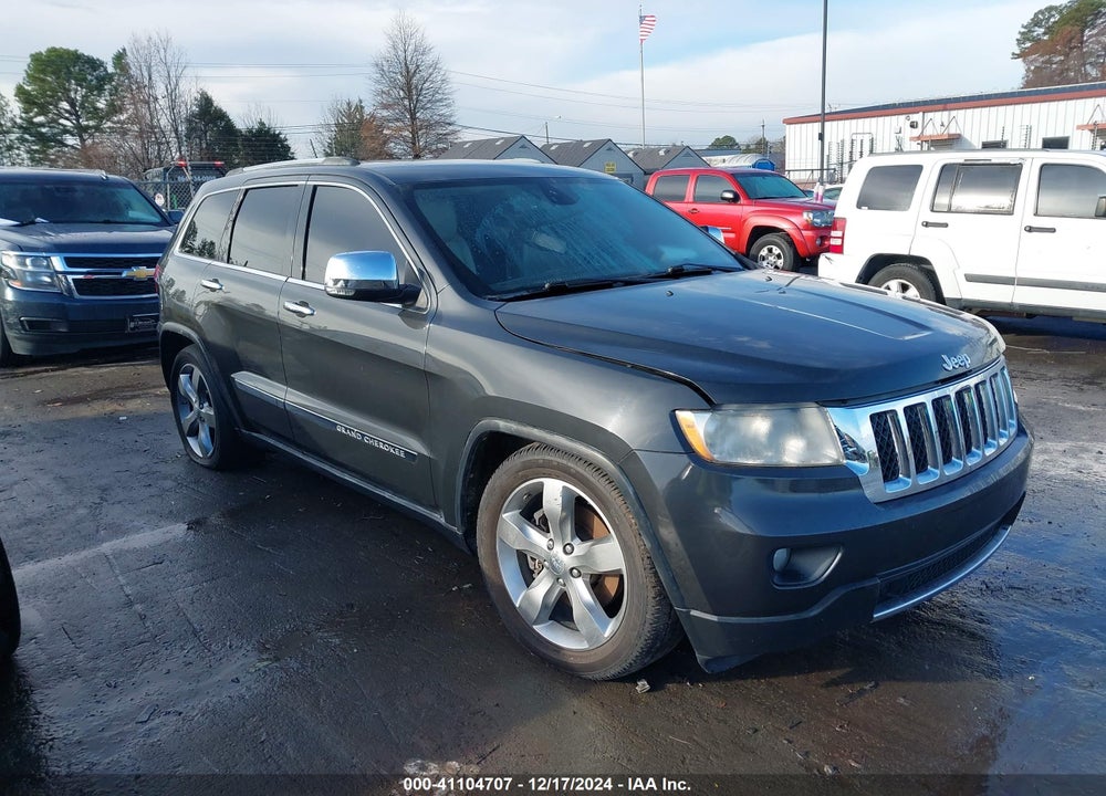 2011 JEEP GRAND CHEROKEE OVERLAND VIN: 1J4RR6GT5BC560267