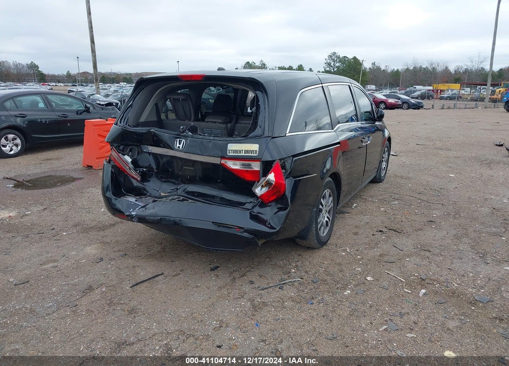 2012 HONDA ODYSSEY EX-L VIN: 5FNRL5H67CB054616