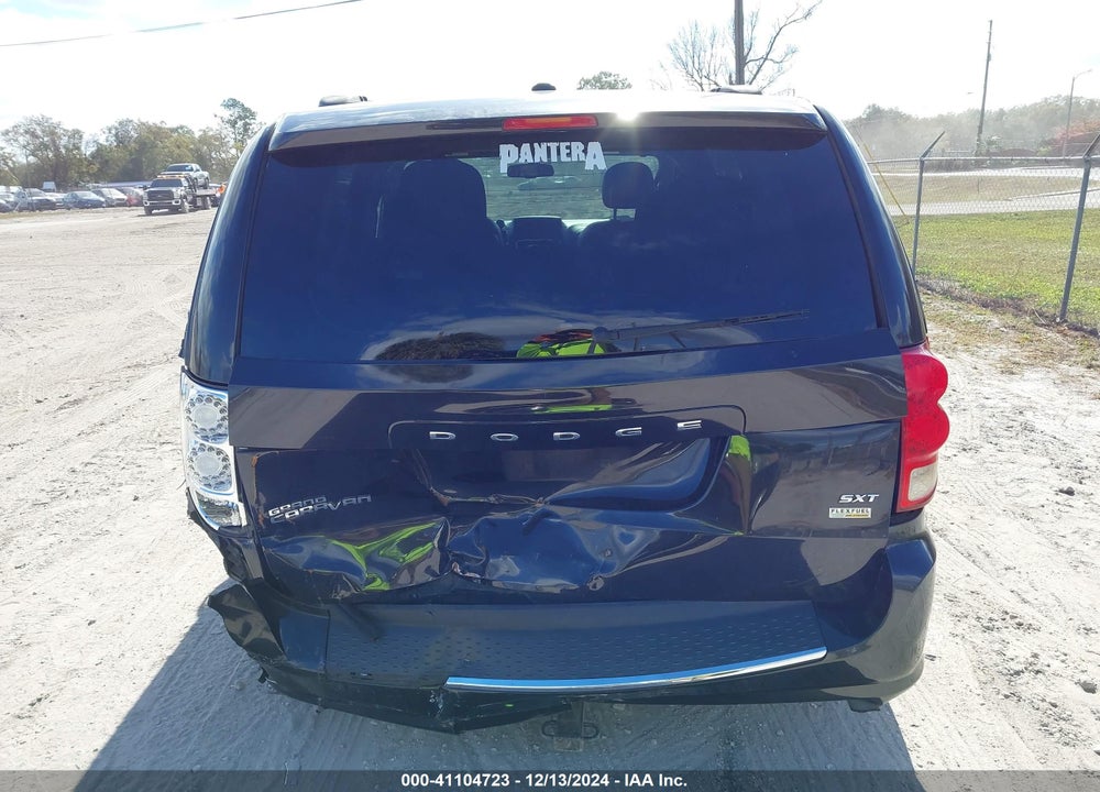 2017 DODGE GRAND CARAVAN SXT VIN: 2C4RDGCG9HR806675