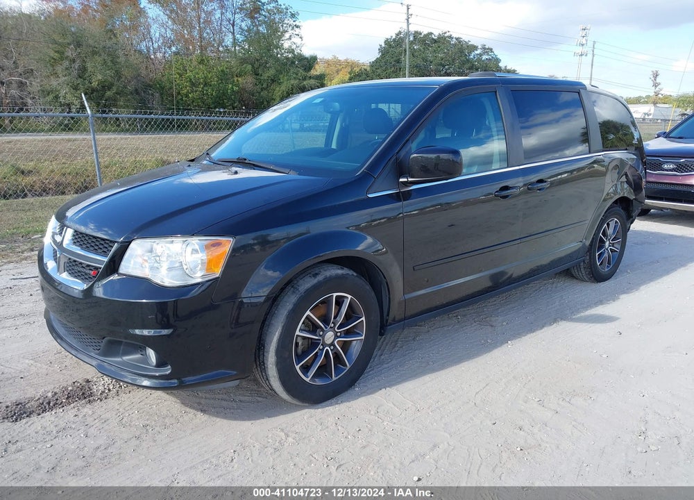 2017 DODGE GRAND CARAVAN SXT VIN: 2C4RDGCG9HR806675