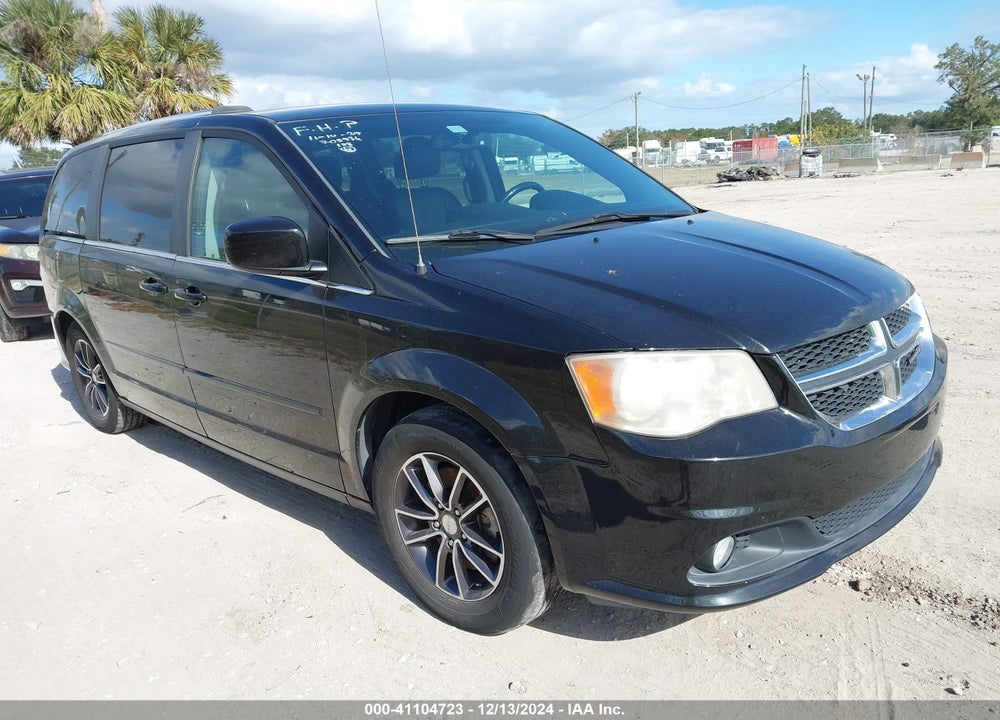 2017 DODGE GRAND CARAVAN SXT VIN: 2C4RDGCG9HR806675