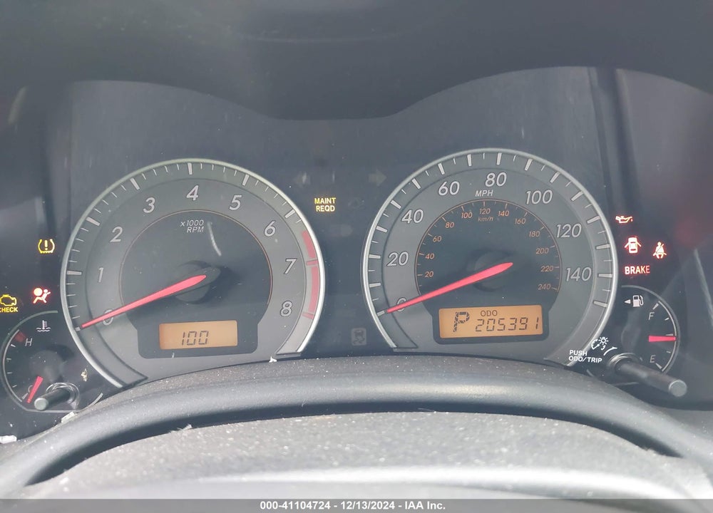 2010 TOYOTA COROLLA S VIN: 1NXBU4EE2AZ171394